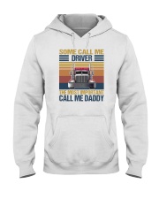 TRUCK DRIVER DADDY Hooded Sweatshirt tile