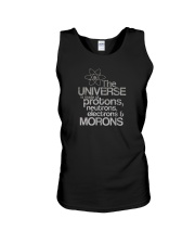 THE UNIVERSE IS MADE Unisex Tank tile