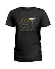 LIQUOR NOUN Ladies T-Shirt tile