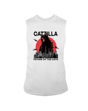 CATZILLA FATHER OF THE CATS Sleeveless Tee thumbnail