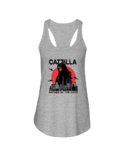 CATZILLA FATHER OF THE CATS Ladies Flowy Tank thumbnail