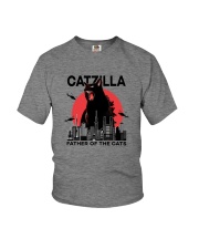CATZILLA FATHER OF THE CATS Youth T-Shirt thumbnail