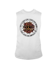 SHE'S GOOD GIRL LOVES HER MAMA JESUS AMERICA Sleeveless Tee tile