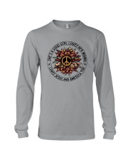 SHE'S GOOD GIRL LOVES HER MAMA JESUS AMERICA Long Sleeve Tee tile