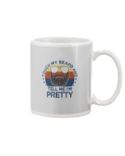 TOUCH MY BEARD AND TELL ME I'M PRETTY VINTAGE Mug tile