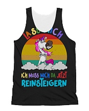 LASS MICH ICH MUSS MICH DA JETZT REINSTEIGERN All-over Unisex Tank thumbnail