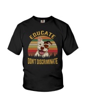 EDUCATE DON'T DISCRIMINATE Youth T-Shirt thumbnail
