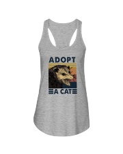 ADOPT A CAT Ladies Flowy Tank tile