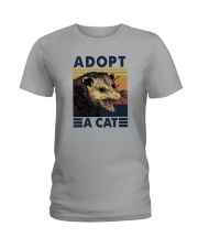ADOPT A CAT Ladies T-Shirt tile