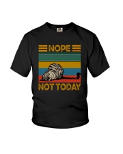 NOPE NOT TODAY Youth T-Shirt thumbnail