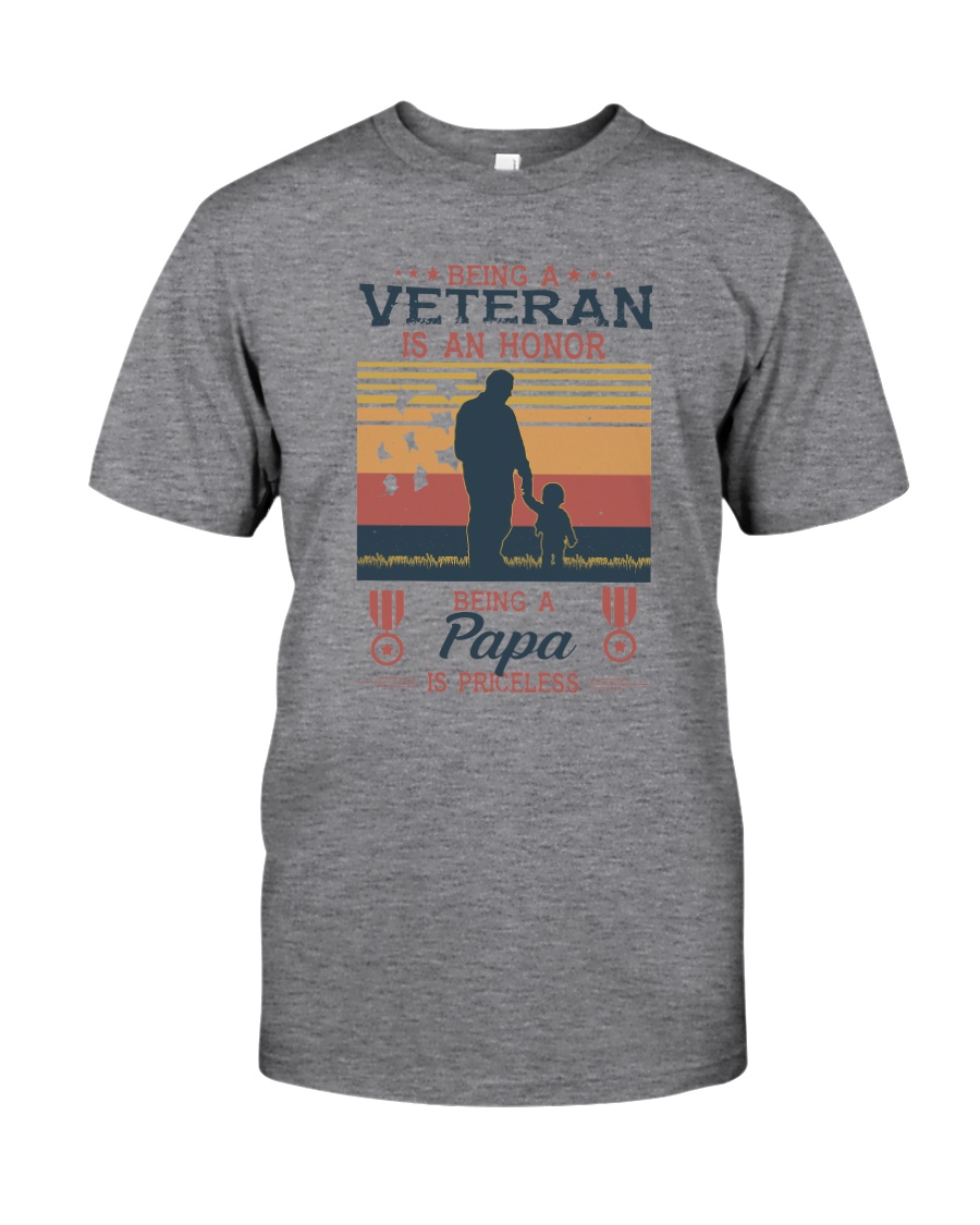A VETERAN PAPA SI PRICELESS Classic T-Shirt