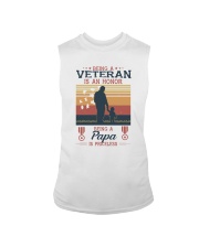 A VETERAN PAPA SI PRICELESS Sleeveless Tee thumbnail
