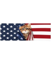 CAT FLAG Yoga Mat 70x24 (horizontal) front