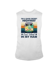 ON A DARK DESERT HIGHWAY COOL WIND IN MY HAIR Sleeveless Tee thumbnail