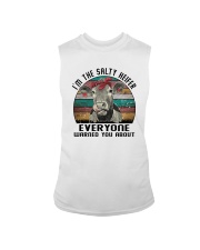 I'M THE SALTY HEIFER EVERYONE WARNED YOU ABOUT Sleeveless Tee thumbnail
