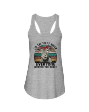 I'M THE SALTY HEIFER EVERYONE WARNED YOU ABOUT Ladies Flowy Tank thumbnail