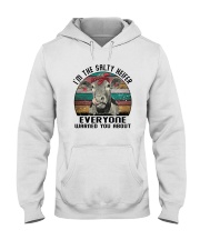 I'M THE SALTY HEIFER EVERYONE WARNED YOU ABOUT Hooded Sweatshirt thumbnail