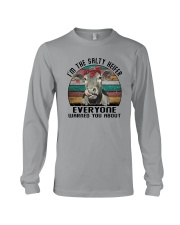 I'M THE SALTY HEIFER EVERYONE WARNED YOU ABOUT Long Sleeve Tee thumbnail