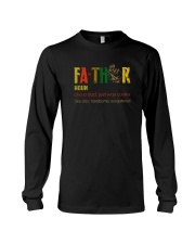FATHOR NOUN FUNNY VINTAGE DAD Long Sleeve Tee thumbnail