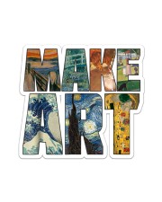 MAKE ART Sticker - Single (Vertical) front