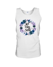 NOT TODAY SATAN Unisex Tank thumbnail