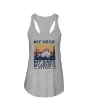 MY NECK MY BACK MY ANXIETY ATTACK Ladies Flowy Tank tile