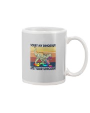 SORRY MY DINOSAUR ATE YOUR UNICORN Mug tile