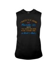 THE WICKED RUN WHEN NO ONE IS CHASING THEM Sleeveless Tee thumbnail