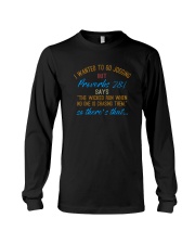THE WICKED RUN WHEN NO ONE IS CHASING THEM Long Sleeve Tee thumbnail