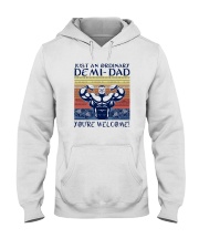 JUST AN ORDINARY DEMI-DAD Hooded Sweatshirt tile