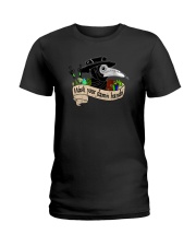 WASH YOUR DAMN HANDS Ladies T-Shirt thumbnail