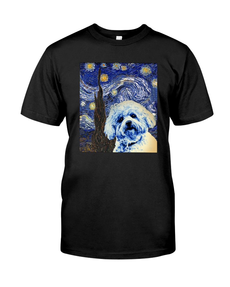 VAN GOGH BICHON FRISE Classic T-Shirt