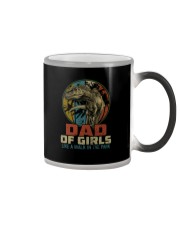 DAD OF GIRLS T REX Color Changing Mug thumbnail