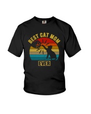 BEST CAT MOM EVER Youth T-Shirt thumbnail