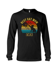 BEST CAT MOM EVER Long Sleeve Tee thumbnail