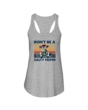 DON'T BE A SALTY HEIFER Ladies Flowy Tank tile