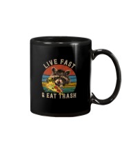 LIVE FAST AND EAT TRASH VINTAGE Mug thumbnail