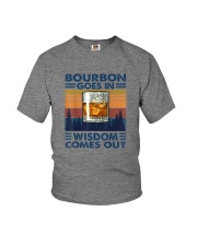 BOURBON GOES IN Youth T-Shirt tile