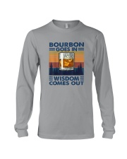 BOURBON GOES IN Long Sleeve Tee tile