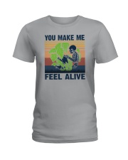YOU MAKE ME FEEL ALIVE VINTAGE Ladies T-Shirt tile