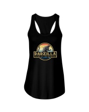 FATHER OF MONSTERS DADZILLA Ladies Flowy Tank thumbnail