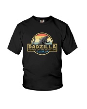 FATHER OF MONSTERS DADZILLA Youth T-Shirt thumbnail