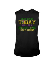 TODAY WILL BE A ROUGH ONE STAY STRONG Sleeveless Tee thumbnail