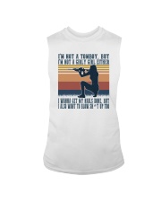 I'M NOT A TOMBOY BUT I'M NOT A GIRLY GIRL Sleeveless Tee tile