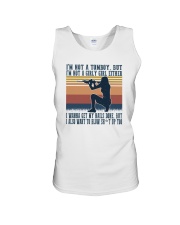I'M NOT A TOMBOY BUT I'M NOT A GIRLY GIRL Unisex Tank tile