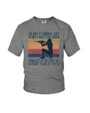 I'M NOT A TOMBOY BUT I'M NOT A GIRLY GIRL Youth T-Shirt tile