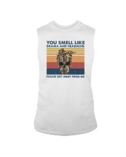 YOU SMELL DRAMA SKULL Sleeveless Tee tile