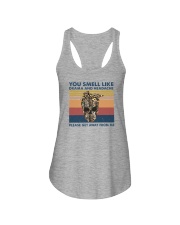 YOU SMELL DRAMA SKULL Ladies Flowy Tank tile