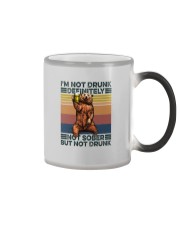 I'M NOT DRUNK NOT DEFINITELY NOT SOBER BUT NOT DR Color Changing Mug thumbnail