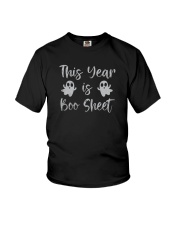 THIS YEAR IS BOO SHEET Youth T-Shirt tile